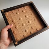 Dessous de plat grès et bois