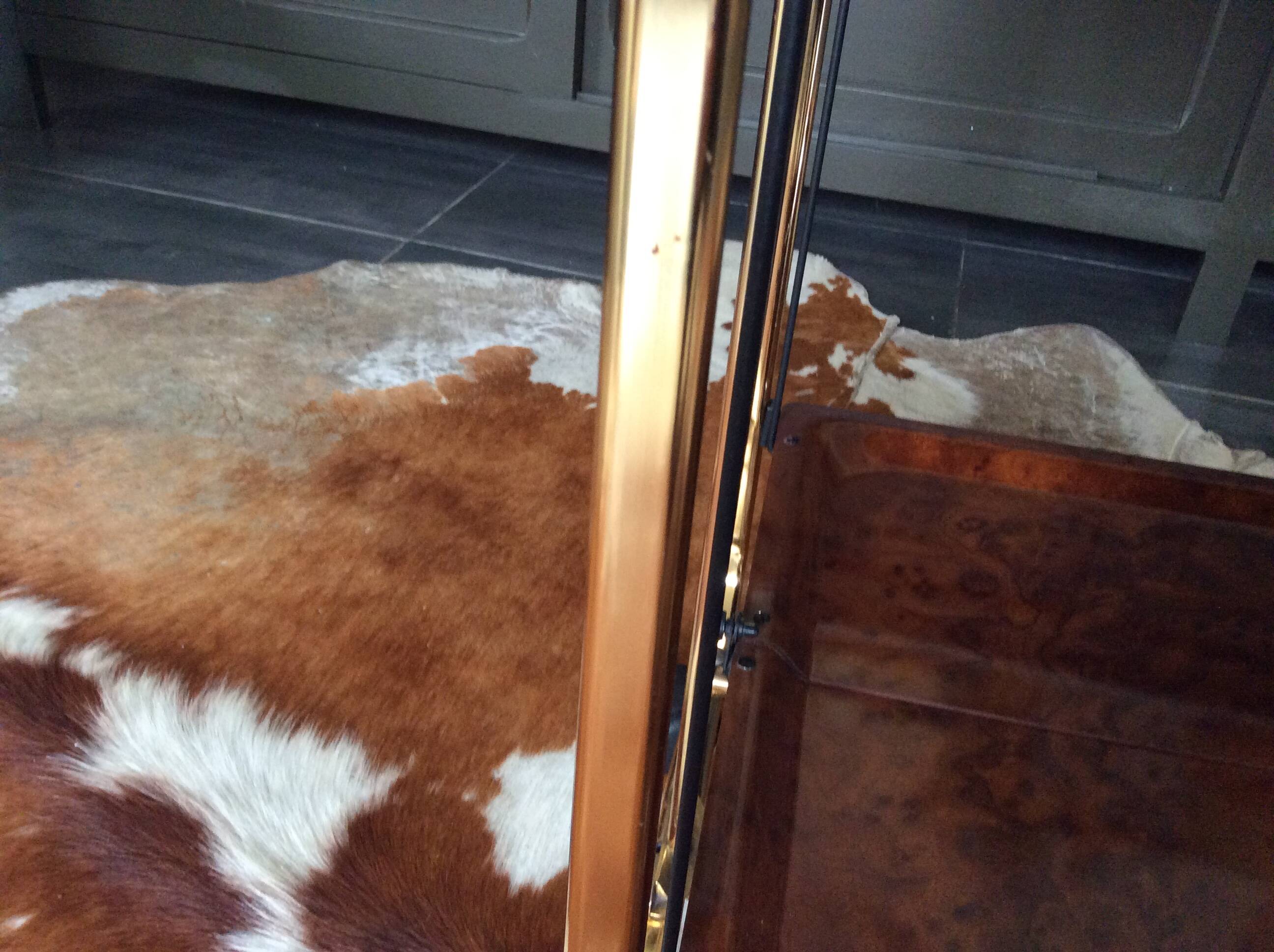 Folding rolling trolley