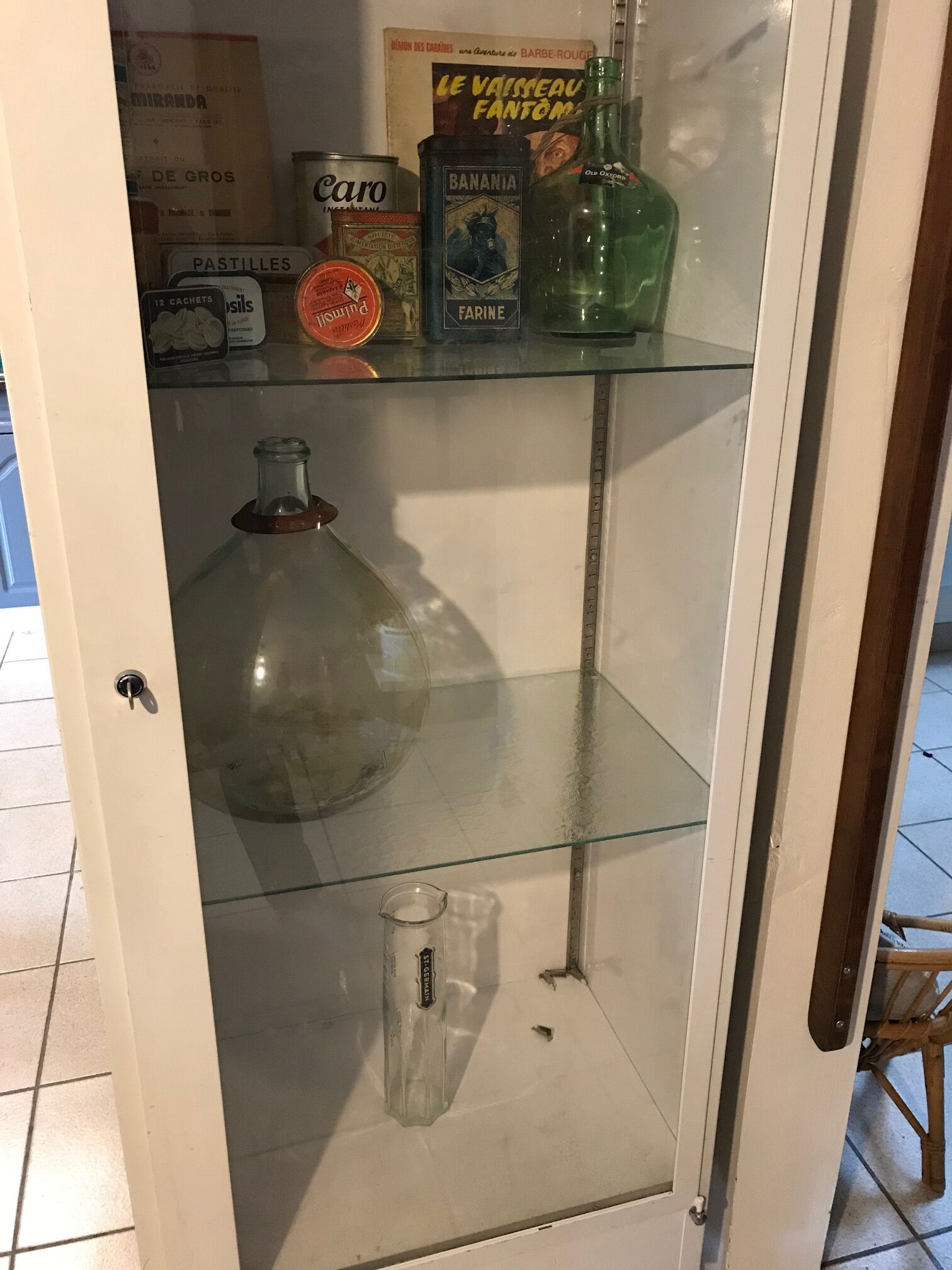 Infirmary vintage cabinet