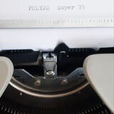 Functional typewriter , Polyjo Super 75