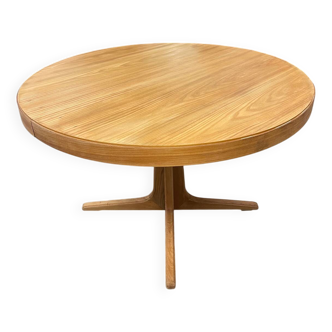 Scandinavian extendable elm table