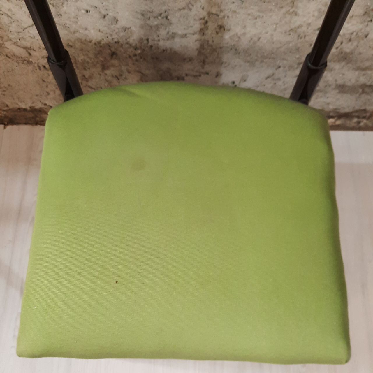 Six 50's chairs - varnished wood