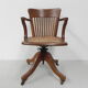 Oak office chair