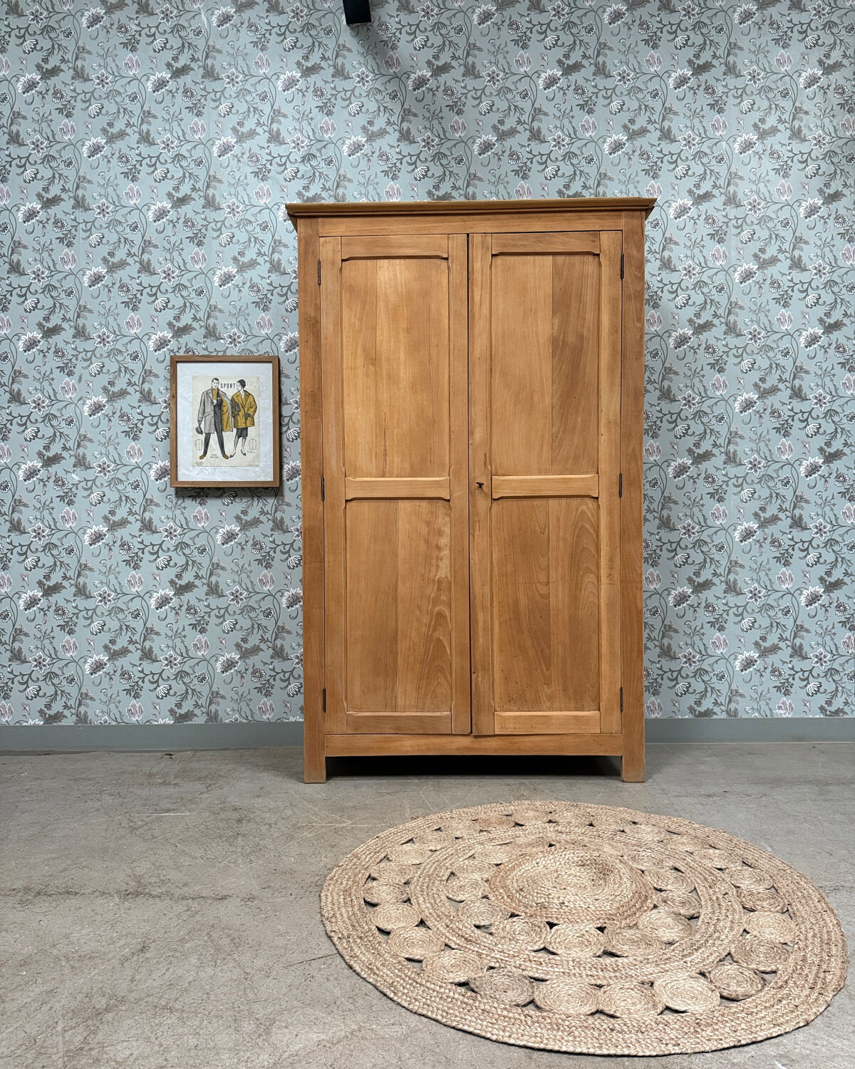 Parisian beech wardrobe (renovated)