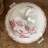 Antique ironstone tureen St Amand, Richelieu, 1920