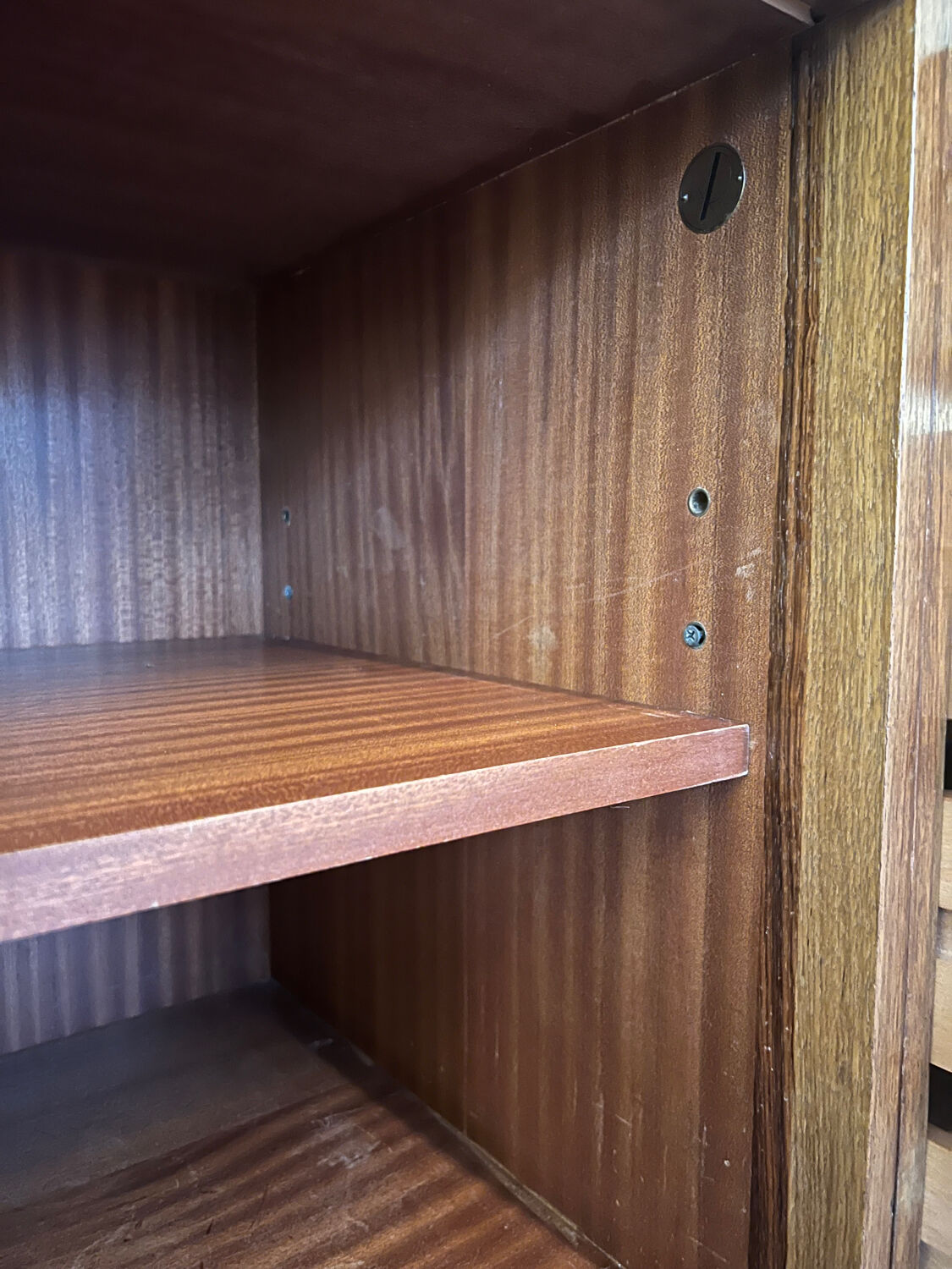 Vintage wooden enfilade