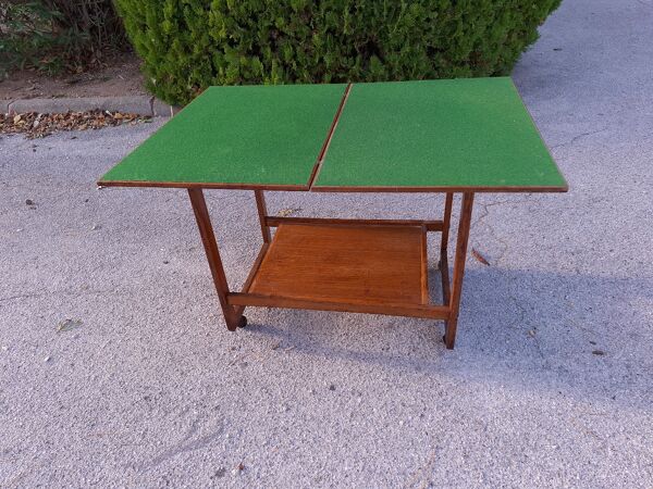 Table de jeu pliante années 70'S Eastcraft