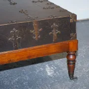 Large Coffee Table with Drawers on Both Sides by Theodore Alexander