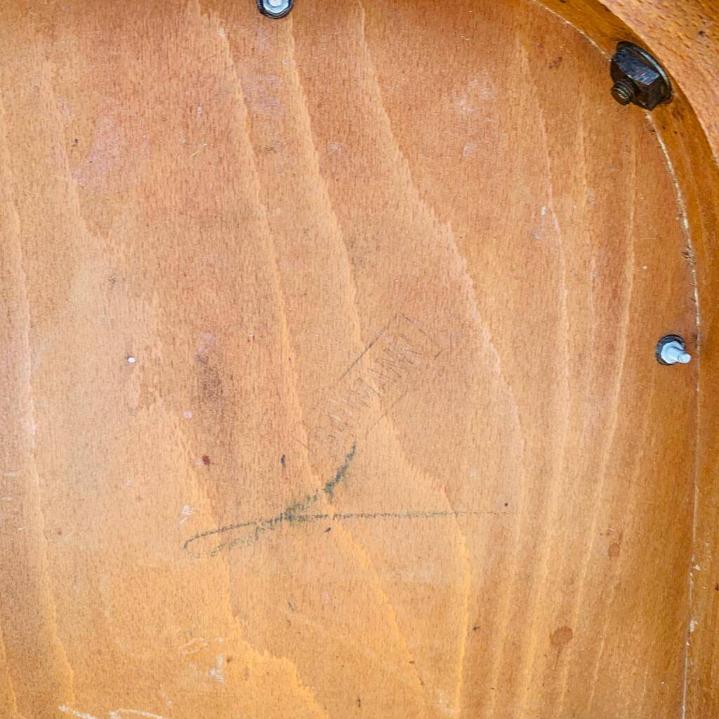 Set of 8 mismatched chairs