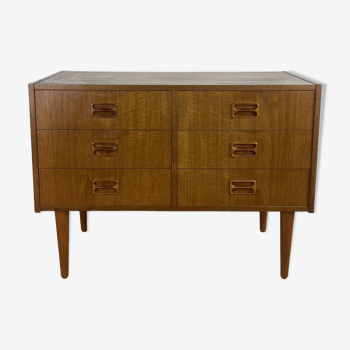 Scandinavian teak chest of drawers