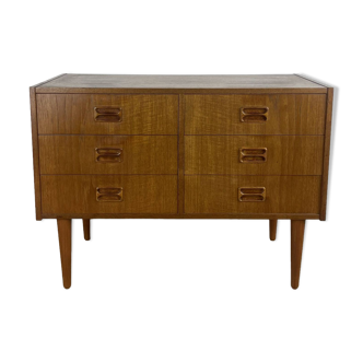 Scandinavian teak chest of drawers