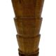 Vintage umbrella holder wooden basket storage 1960 minimalist design