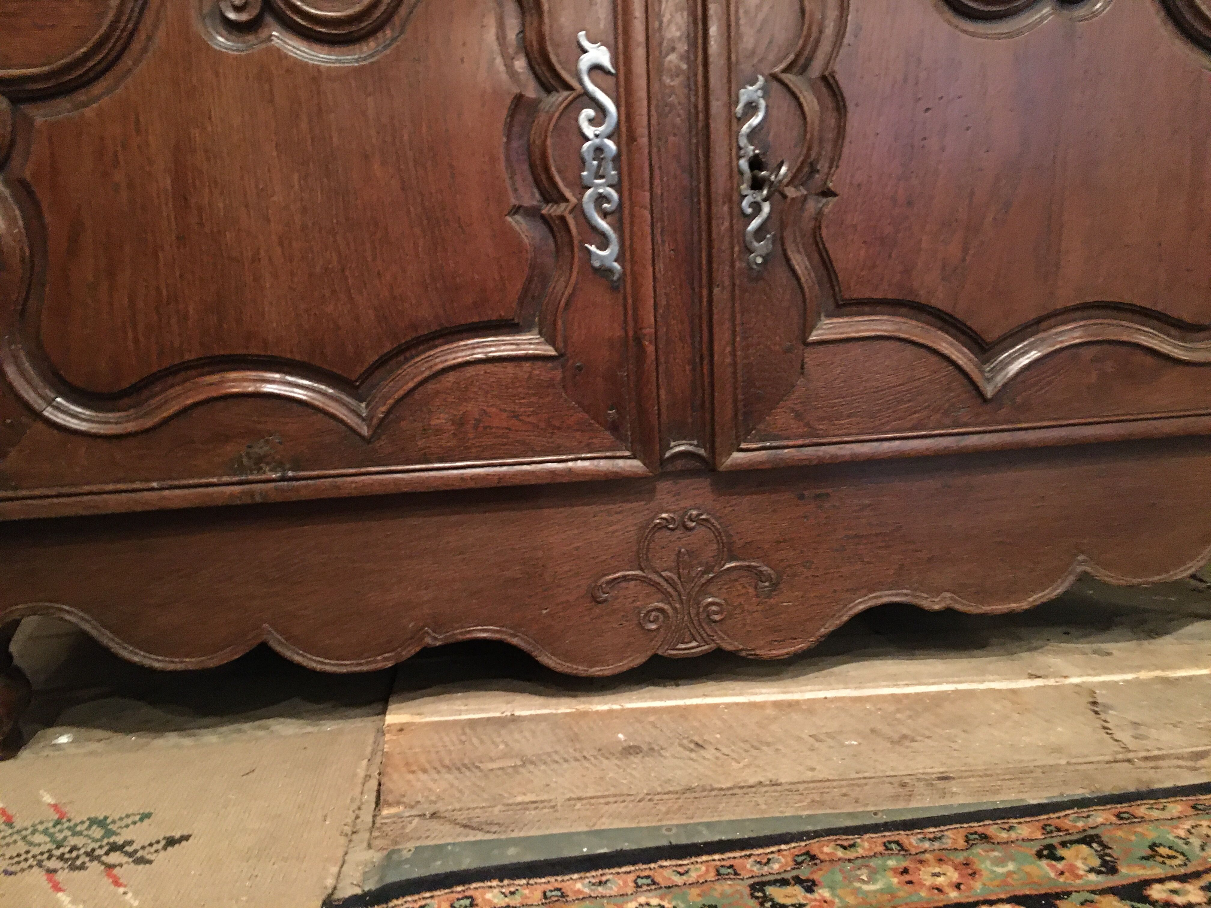 Buffet 2 body Louis XV Lorraine XVIII ° era