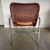Fauteuil et table basse ou d'appoint, Gebr. Jonkers, années 50/60