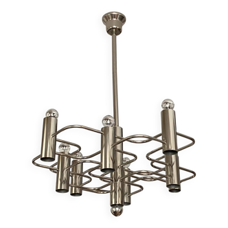 Lustre vintage SCIOLARI. 1970. Space age.