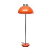 Space Ace Orange Shade Floor Lamp, 1970s, Italy