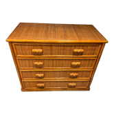 Chest of drawers rattan bamboo