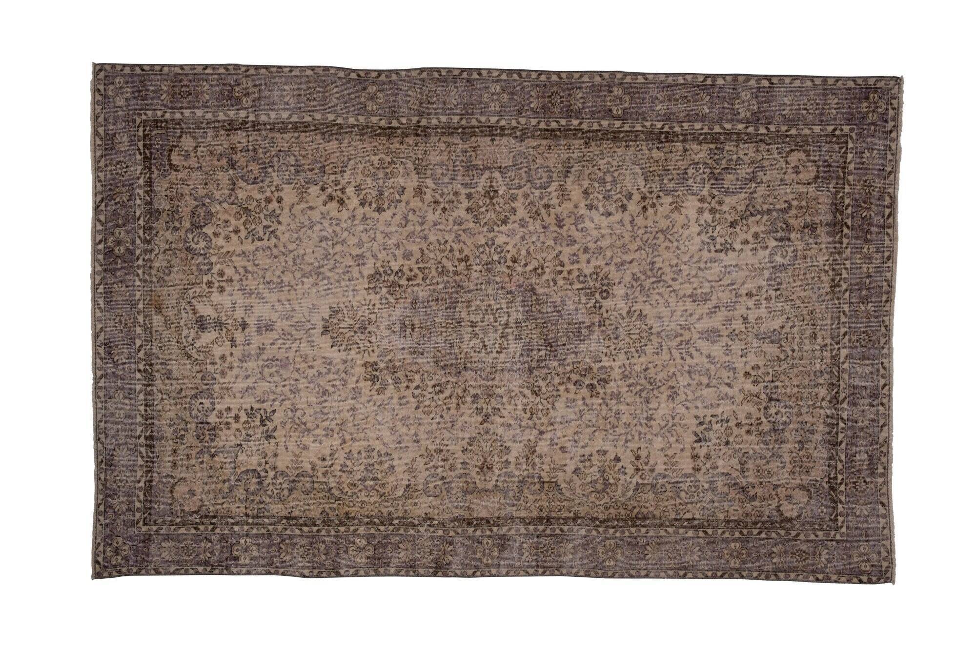 Tapis turc vintage fait main