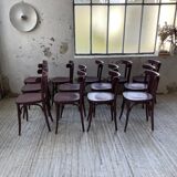 Set of 13 Japy bistro chairs, 1940