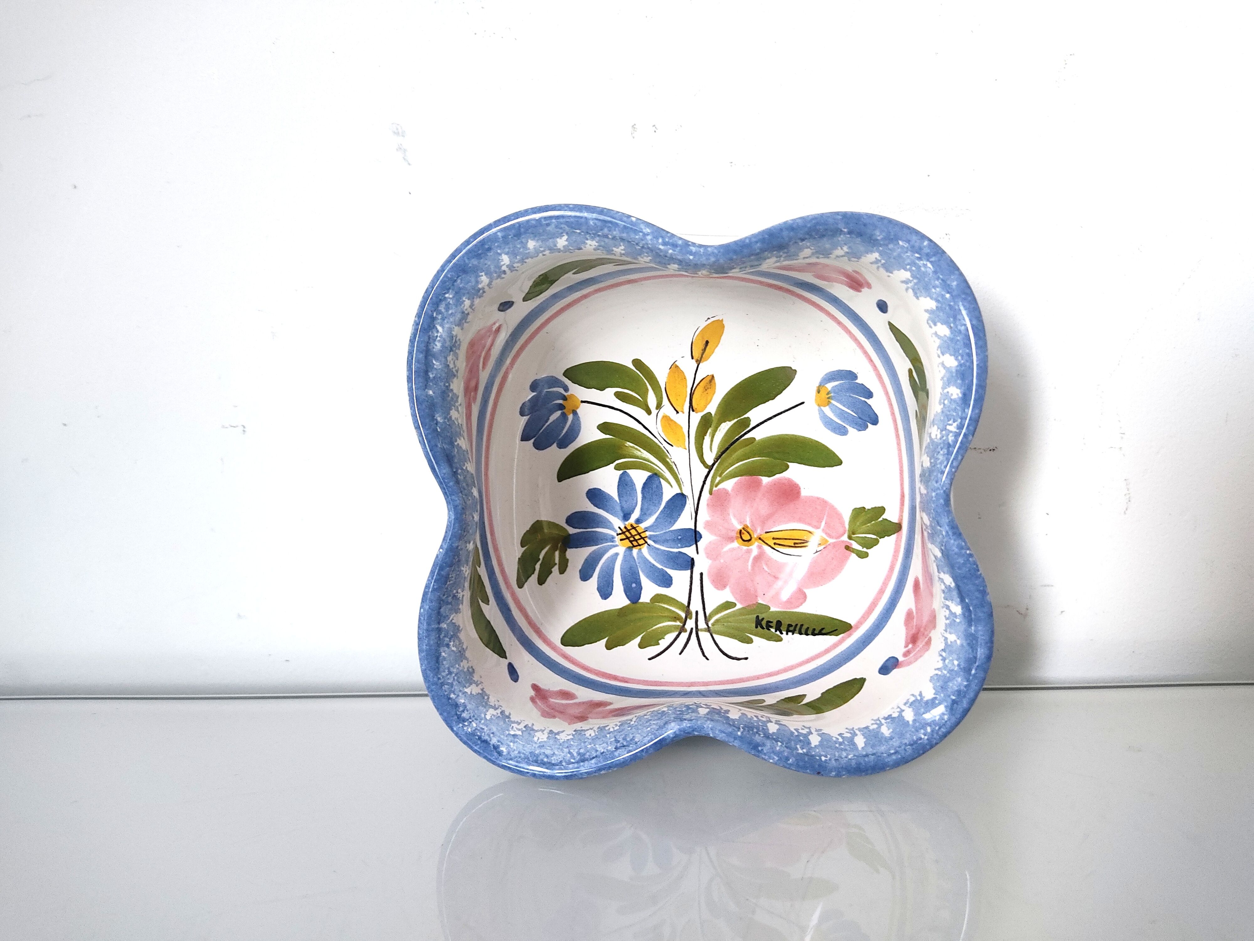 Keraluc bowl flowered
