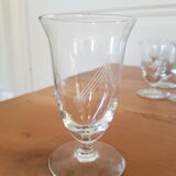 Glass, decanter and pitcher service 33 pieces