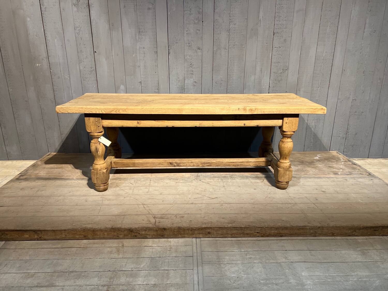 Faded Oak Farmhouse Table