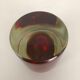Multi-Color Murano Vetri Glass Sommerso Bowl Shell Ashtray Element, Italy, 1970s