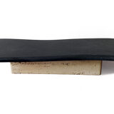 Stone side table