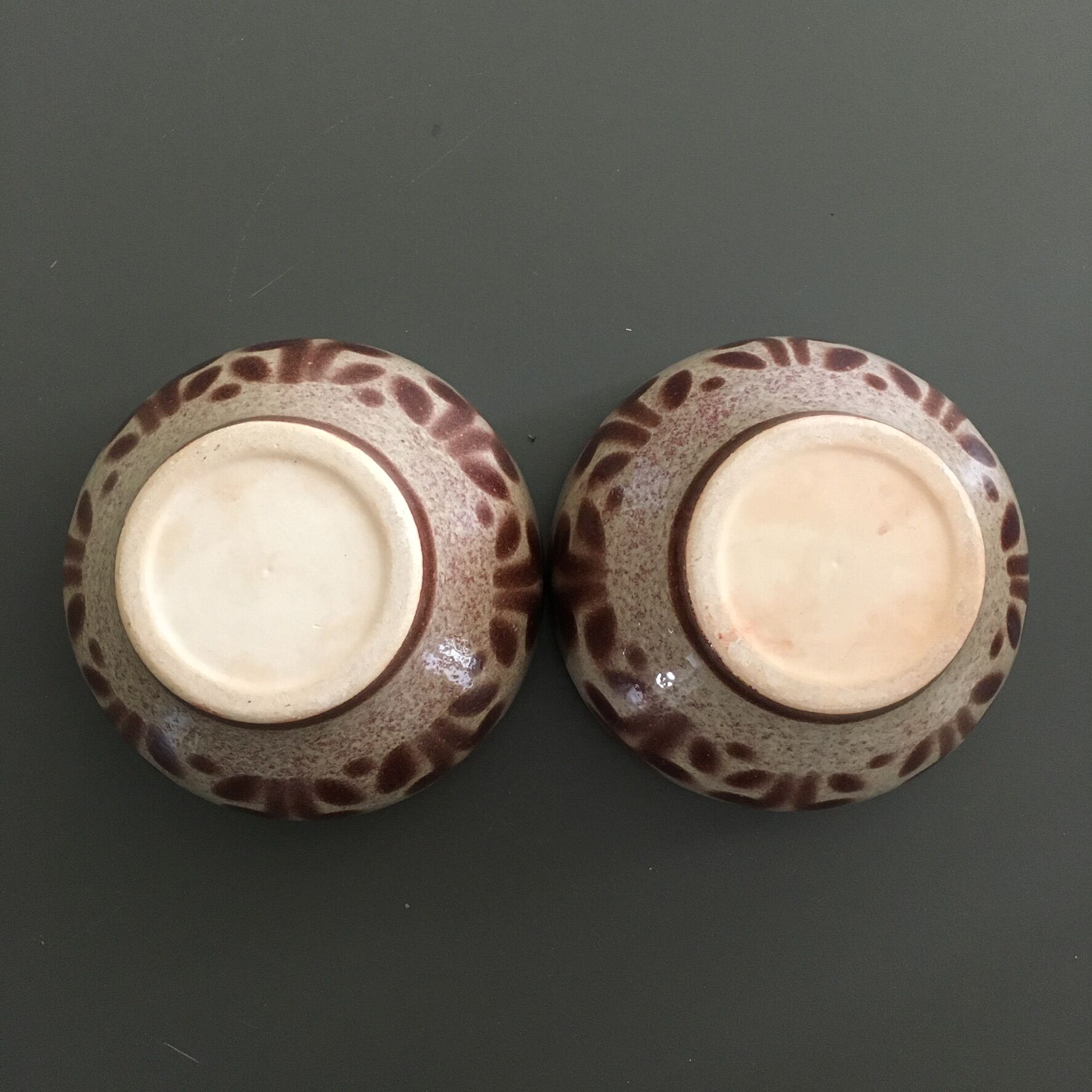 Lot 2 bowls floral décor