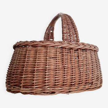 Panier ancien en osier