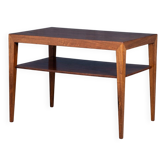 Side Table in Rosewood by Severin Hansen for Haslev Møbelfabrik, 1950s