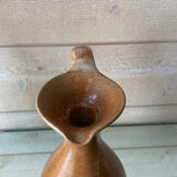 Vintage glazed stoneware pitcher