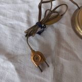 Solid brass lamp base