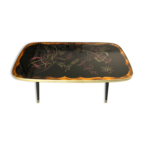 Table basse rectangulaire vintage