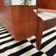 Scandinavian double teak bed