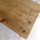 Table de ferme en bois brut