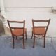 Pair of bistro chairs
