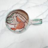 Caquelon vintage ceramic cup, Vallauris, France