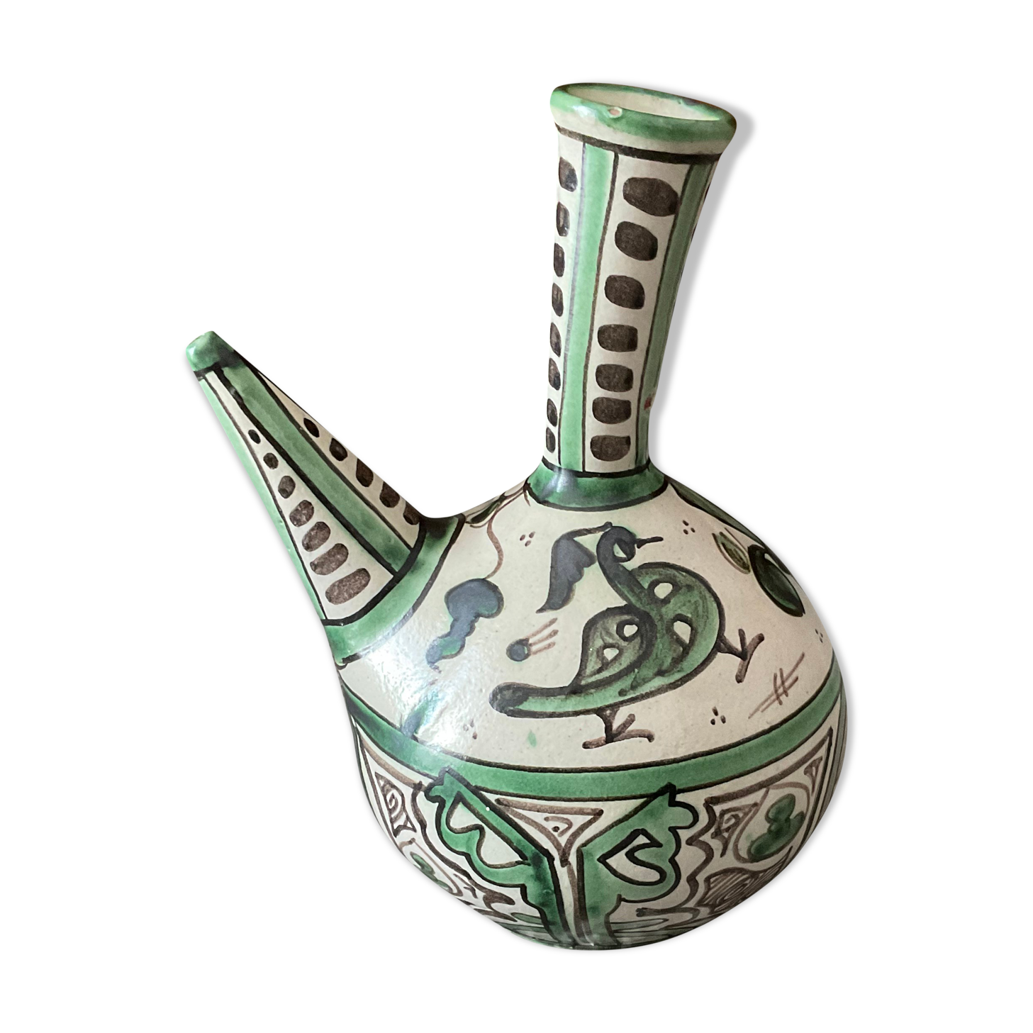 Gargoulette, jug, ceramic, signed Punter, circa 50