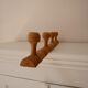 Wooden wall hook