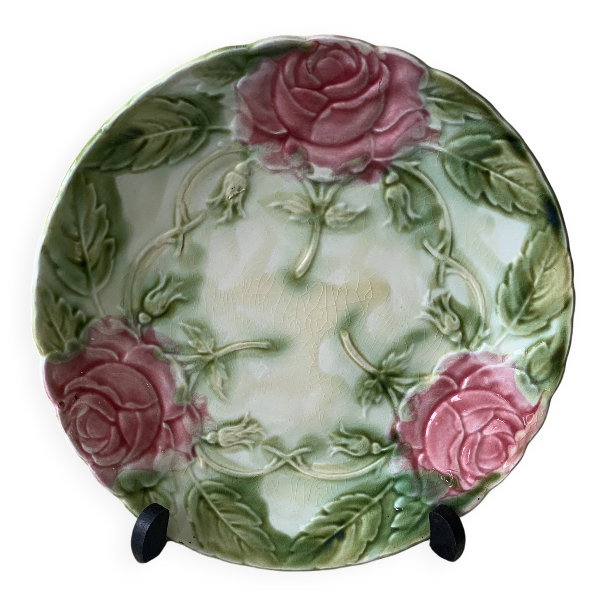 Assiette barbotine