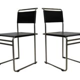Set of 6 B5/B40 Chairs with Tubular Frame attributed to Marcel Breuer