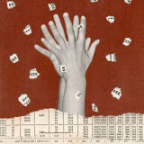 Gluing numbers and hands