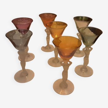 7 bayel bacchus port glasses venus model irise color