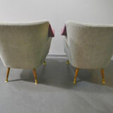 Pair of chairs design club original 50-60's