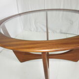 Round coffee table Astro teak by Wilkins