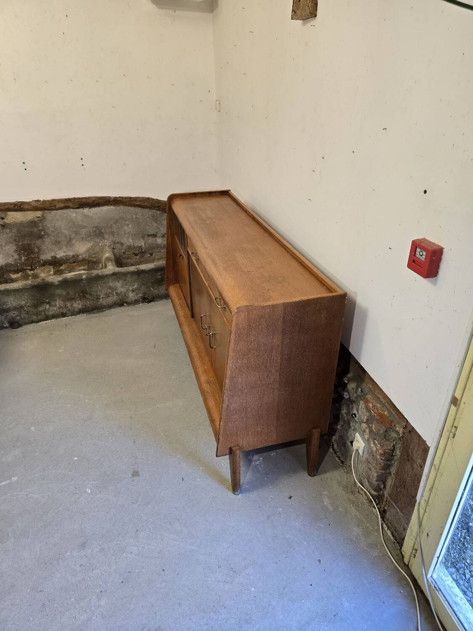 Enfilade 1950 avec vitrine