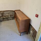 1950s sideboard with display case