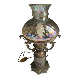 Brass table lamp