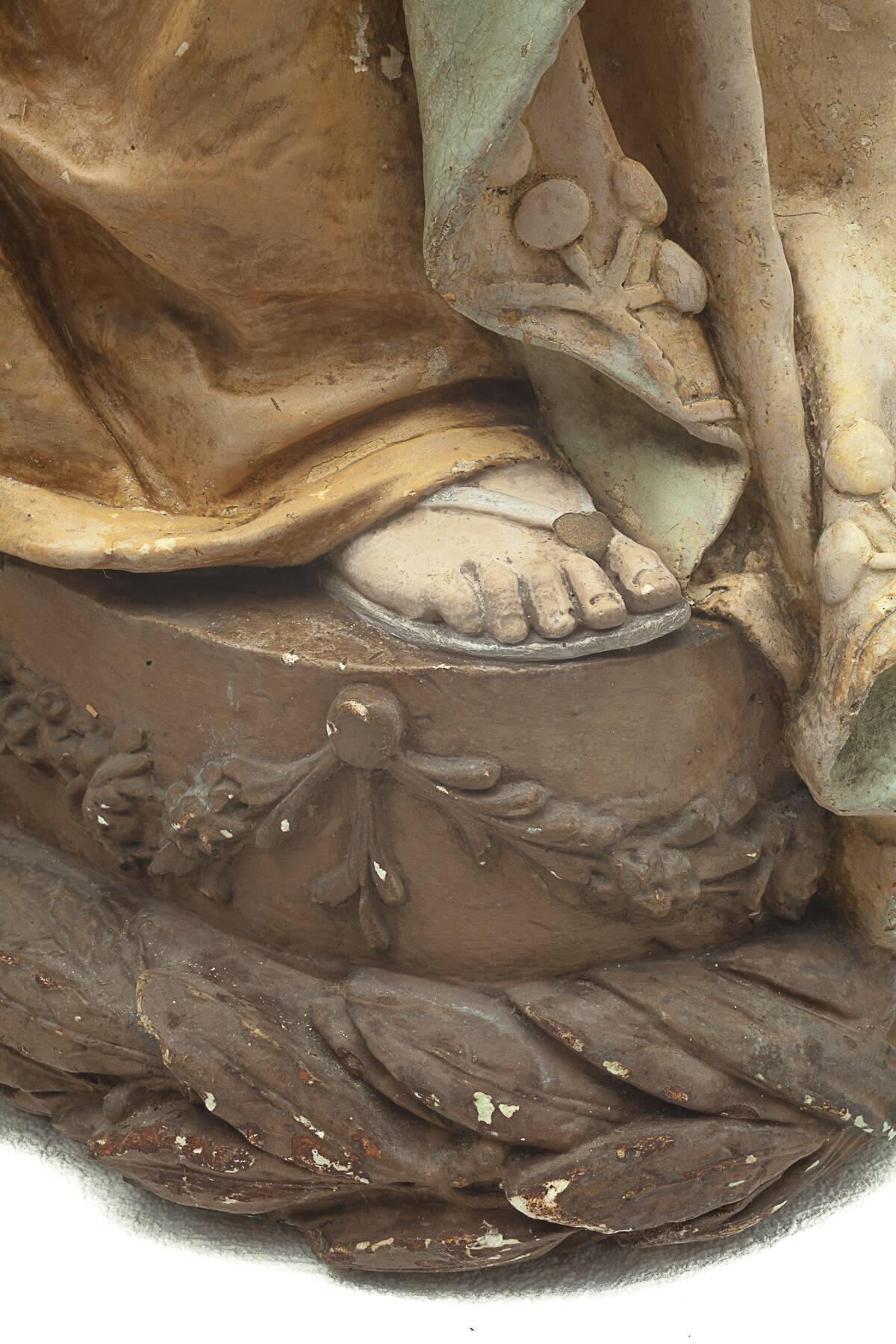 "Vierge à l'enfant" par A. Maeterlinck-Lefebvre